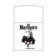 Hình Khắc Marlboro Cưỡi Ngựa 9