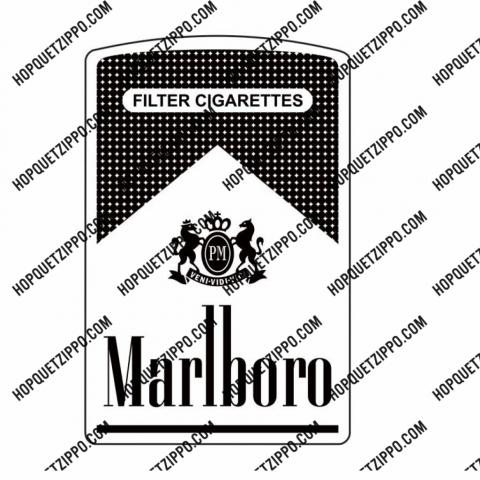 Hình Khắc Marlboro Một Mặt