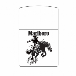 Hình Khắc Marlboro Người Đàn Ông Phi Ngựa - Mã SP: ZPK0258-3