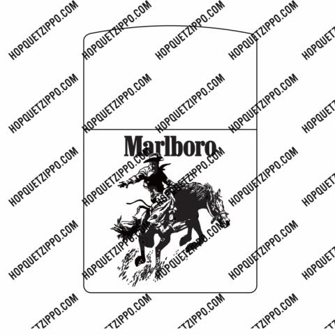 Hình Khắc Marlboro Người Đàn Ông Phi Ngựa