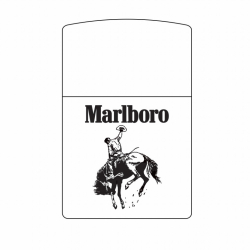 Hình Khắc Marlboro Và Ngựa - Mã SP: ZPK0258-4