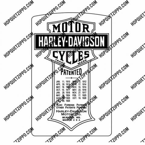 Hình Khắc Motor Harley Davison