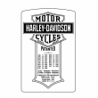 Hình Khắc Motor Harley Davison