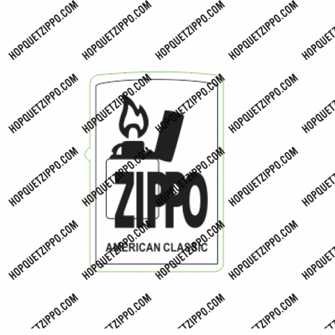 Hình Khắc Ngọn Lửa Zippo