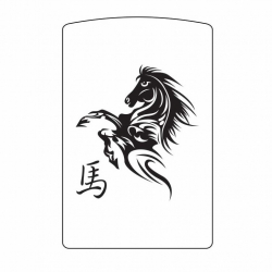 Hình Khắc Ngựa Phiên Bản 2 - Mã SP: ZPK0247-1