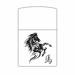 Hình Khắc Ngựa Phiên Bản 3 - Mã SP: ZPK0268-4