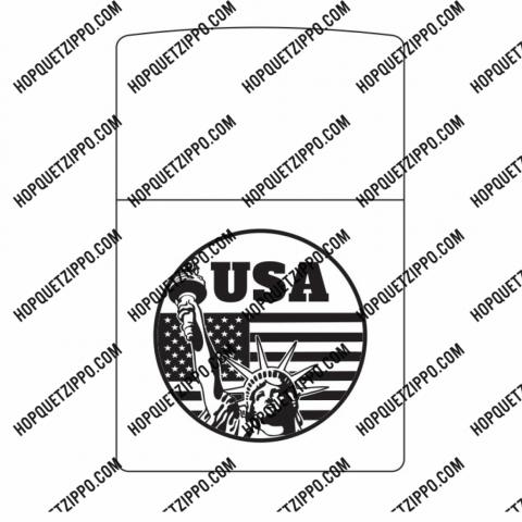 Hình Khắc Nữ Thần Tự Do USA