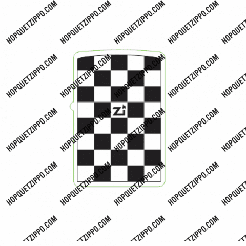 Hình Khắc Ô Vuông zippo