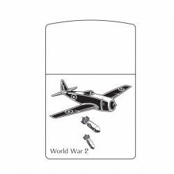 Hình Khắc Phi Cơ World War 2 Phiên BẢn 2 - Mã SP: ZPK0267-10