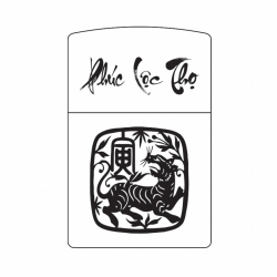 Hình Khắc Phúc Lộc Thọ Năm Dần - Mã SP: ZPK0270-3
