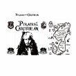 Hình Khắc Pirates Of The Caribbean BẢN ĐỒ