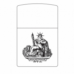 Hình Khắc Republique Francaise - Mã SP: ZPK0255-7
