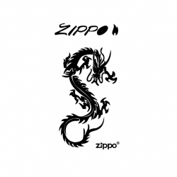 Hinh Khắc Rồng  Có Chữ Zippo - Mã SP: ZPK0409