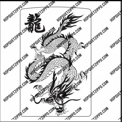 Hình Khắc Rồng Một Mặt