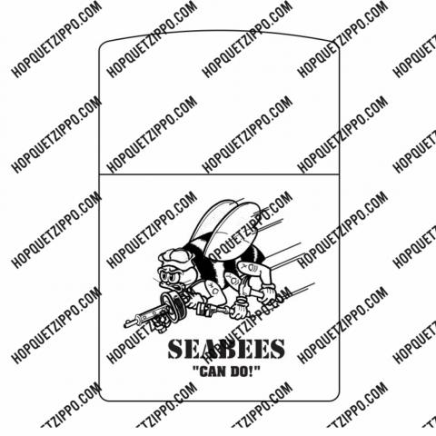Hình Khắc Seabees Can Do Phiên Bản 2