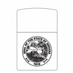 Hình Khắc Seal Of The State Of Indiana 1816 - Mã SP: ZPK0256-18