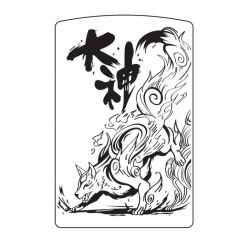 Hình Khắc Sói Lửa - Mã SP: ZPK0245-5