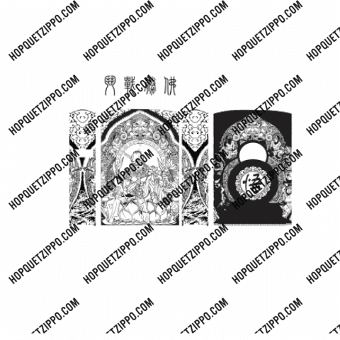 Hình Khắc Tề Thiên Đại Thánh Ngồi Trên Đài Sen