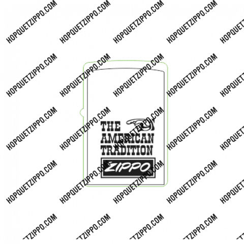 Hình Khắc The American Tradition Zippo