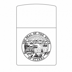 Hình Khắc The Seal Of The State Of Alaska - Mã SP: ZPK0255-3