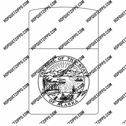 Hình Khắc The Seal Of The State Of Alaska