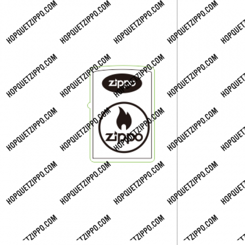 Hình Khắc Thương Hiệu Lô Gô Zippo