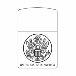 Hình Khắc United States Of America - Mã SP: ZPK0265-19
