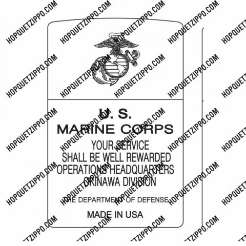 Hình Khắc U.S Marine Corps Phiên Bản 2