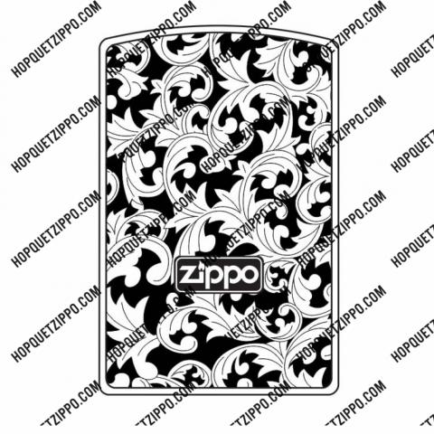 Hình Khắc Venetian Kèm Lô Gô Zippo