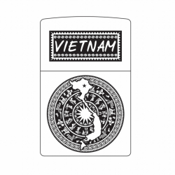 Hình Khắc Viet Nam Bản Đồ Trên Mặt Trống - Mã SP: ZPK0262-1