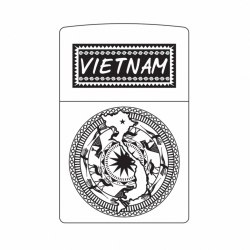 Hình Khắc Vietnam Và Mặt Trống Phiên Bản 2 - Mã SP: ZPK0262-3