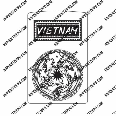 Hình Khắc Vietnam Và Mặt Trống Phiên Bản 2