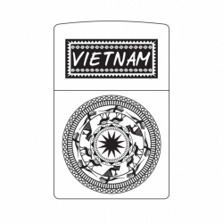 Hình Khắc Vietnam Và Mặt Trống - Mã SP: ZPK0262-2