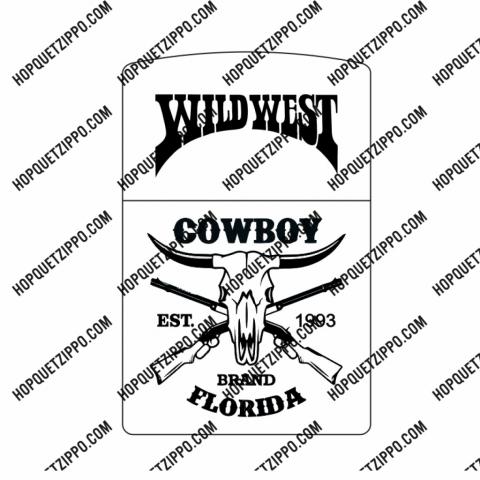 Hình Khắc Wild West Cowboy Florida