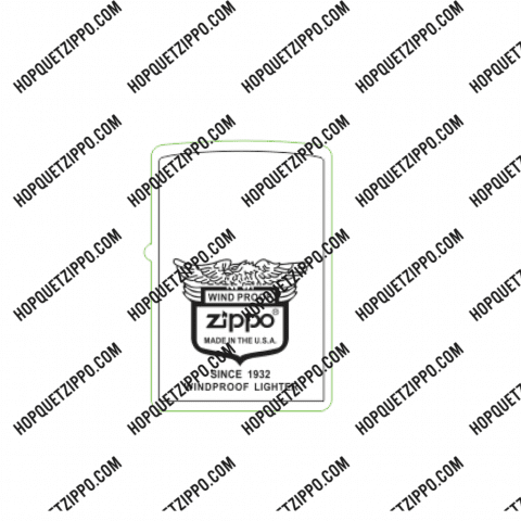 Hình Khắc Wind Proof Zippo Made In The U.S.A