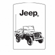 Hình Khắc Xe Jeep Một Mặt Phiên Bản 2