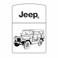 Hình Khắc Xe Jeep Một Mặt - Mã SP: ZPK0245-19