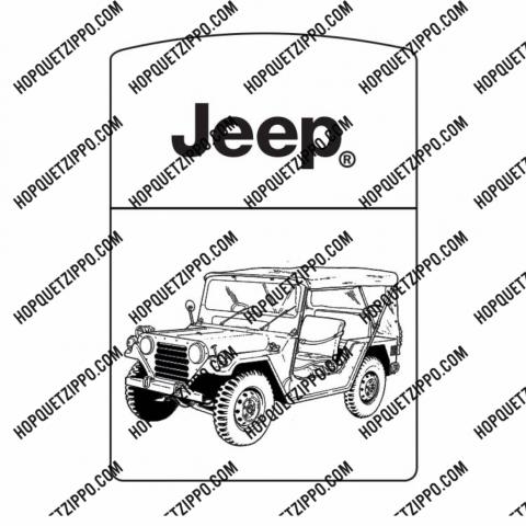Hình Khắc Xe Jeep Một Mặt