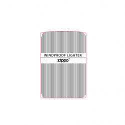 Hình khắc zippo 1941 ghạch sọc đứng song song windproof lighter - Mã SP: ZPK0641
