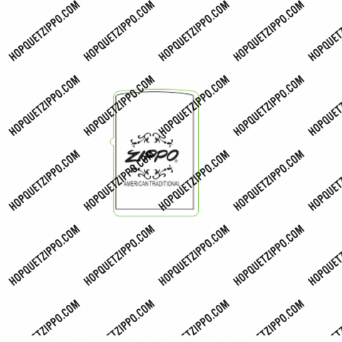 Hình Khắc Zippo American Traditional