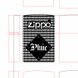 Hình khắc zippo chữ phúc