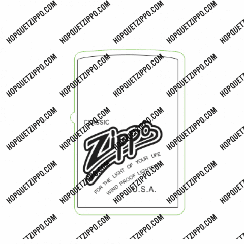 Hình Khắc Zippo For The Light Of Your Life Wind Proof Lighter U.S.A