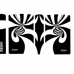 HÌNH KHĂC ZIPPO LƯỢN SÓNG - Mã SP: ZPK0501