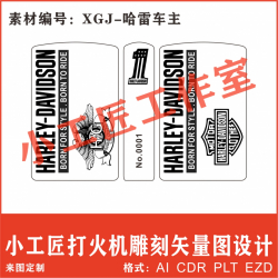 zippo khắc harley-davidson bản đánh số no0001 - Mã SP: ZPK0529