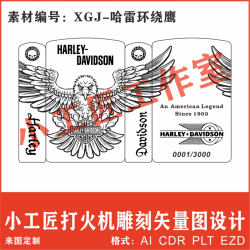 zippo khắc harley-davidson bữu tượng đại bàng ở giữa limite 0001/3000 - Mã SP: ZPK0558