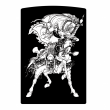 ZIPPO QUAN CÔNG CƯỠI NGỰA CẦM THƯƠNG